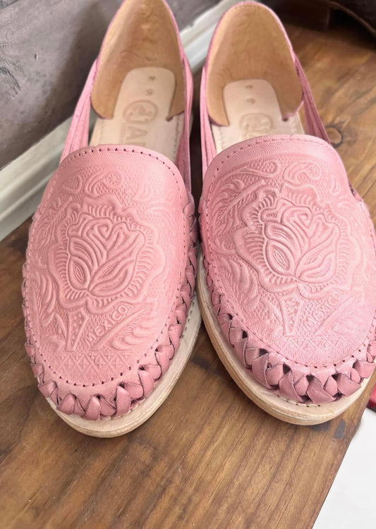 Chanel Pink Mexican Huaraches