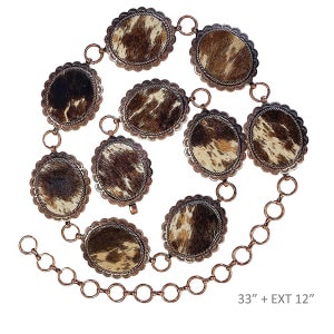 Cinturón occidental para mujer