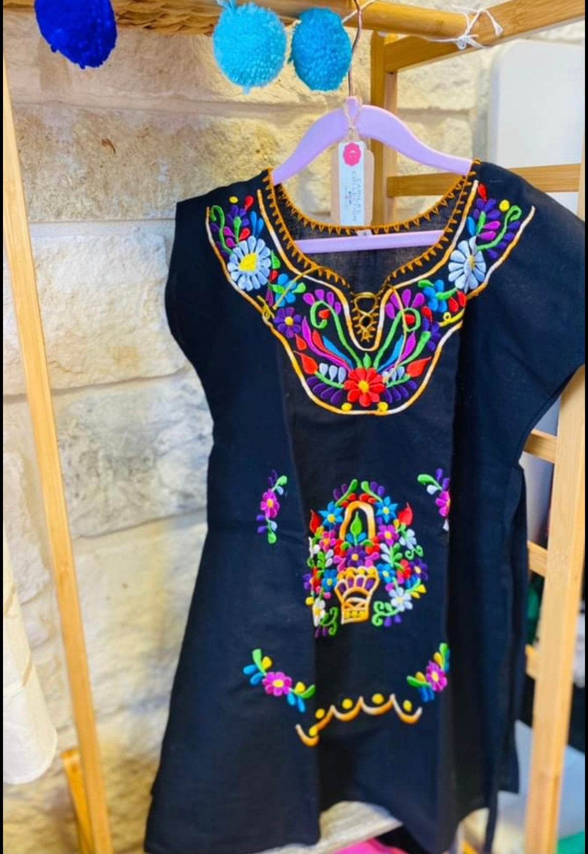Vestido mexicano Encanto para niñas pequeñas