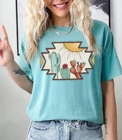 Camiseta gráfica Cactus