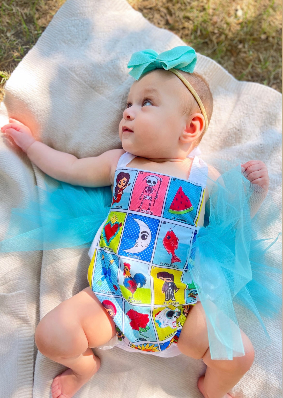 Loteria Tutu Romper for Girls
