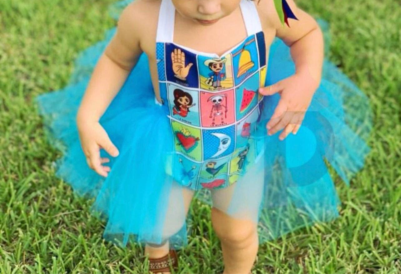 Loteria Tutu Romper for Girls