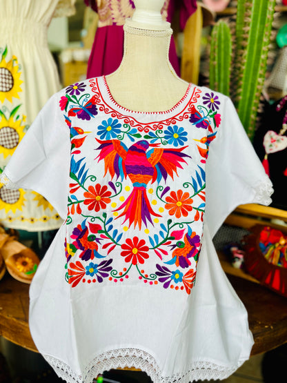 Embroidery Blouse Plus Size