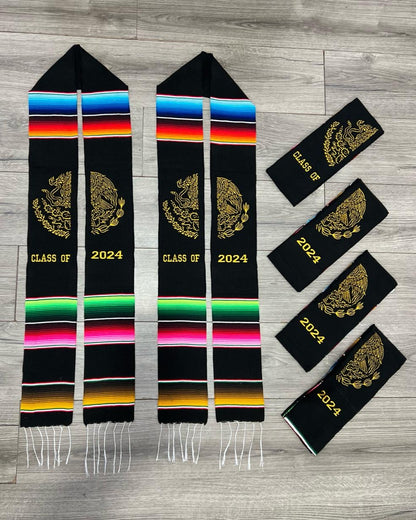 2024 Mexican Eagle Graduation Stole