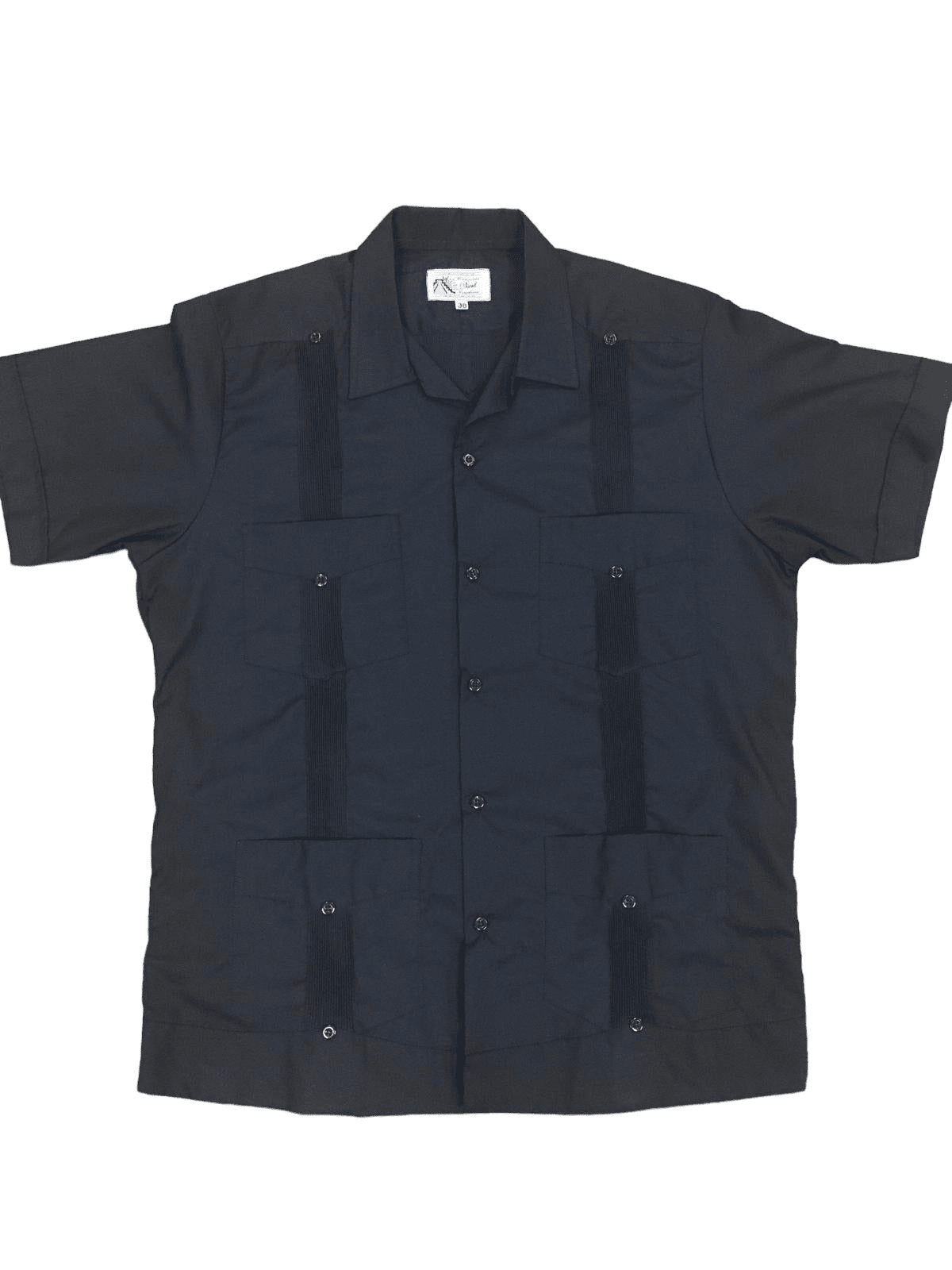 Mexican Men's Guayabera 4 Pockets Short Sleeve