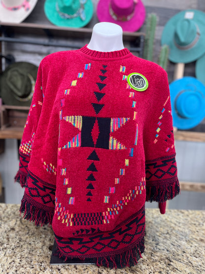 Poncho Mexicano Aborregada