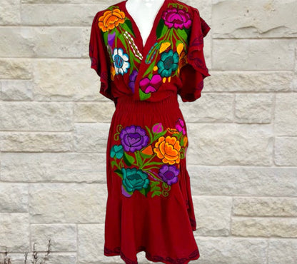 Fiesta Embroidery Dress