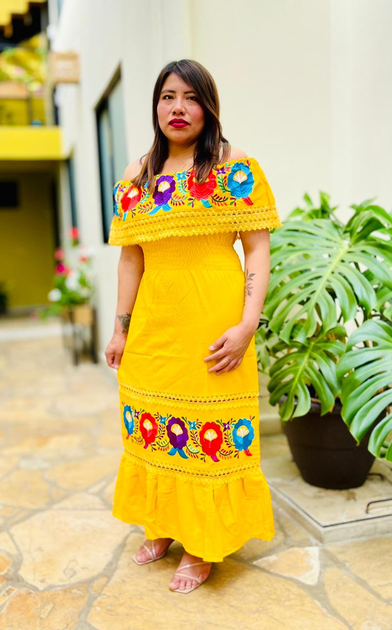 Vestido Campesina Artesanal