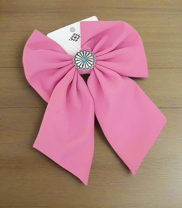 Coquetta Western Concho Hair Bow