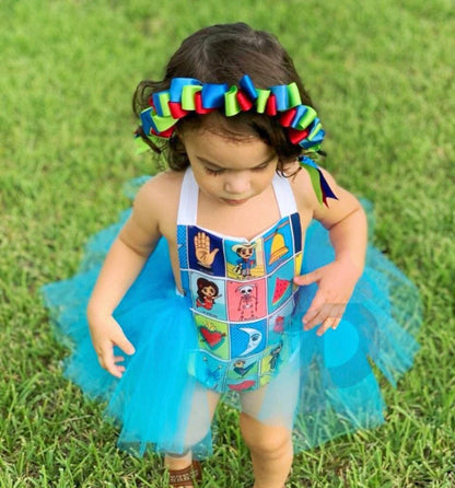 Loteria Tutu Romper for Girls