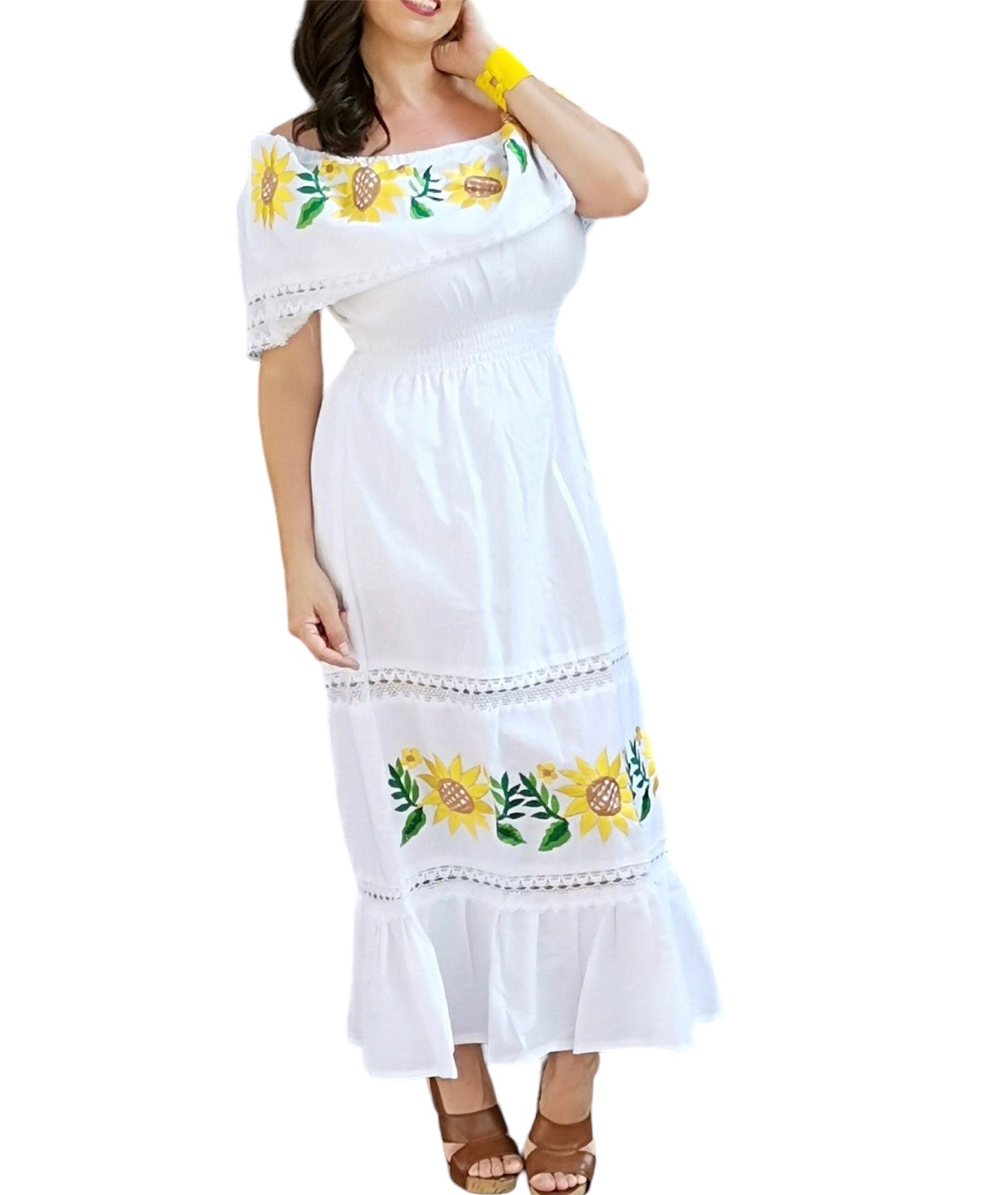 Vestido Campesina Artesanal