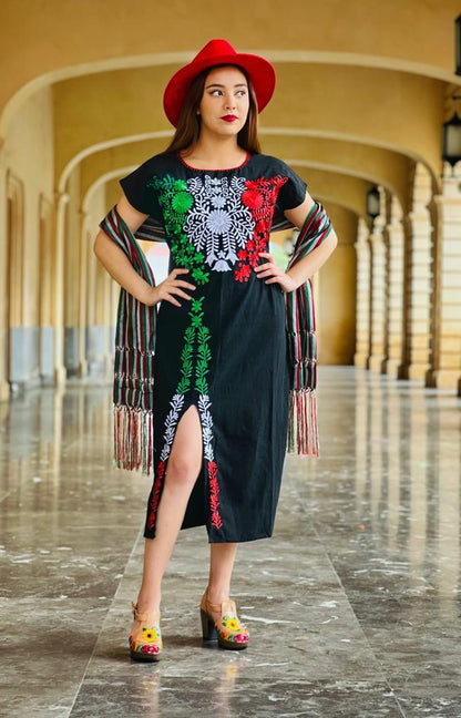 Vestido Tricolor México