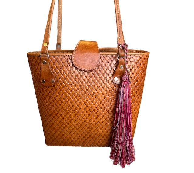 Large Artisan Handmade Leather Handbag