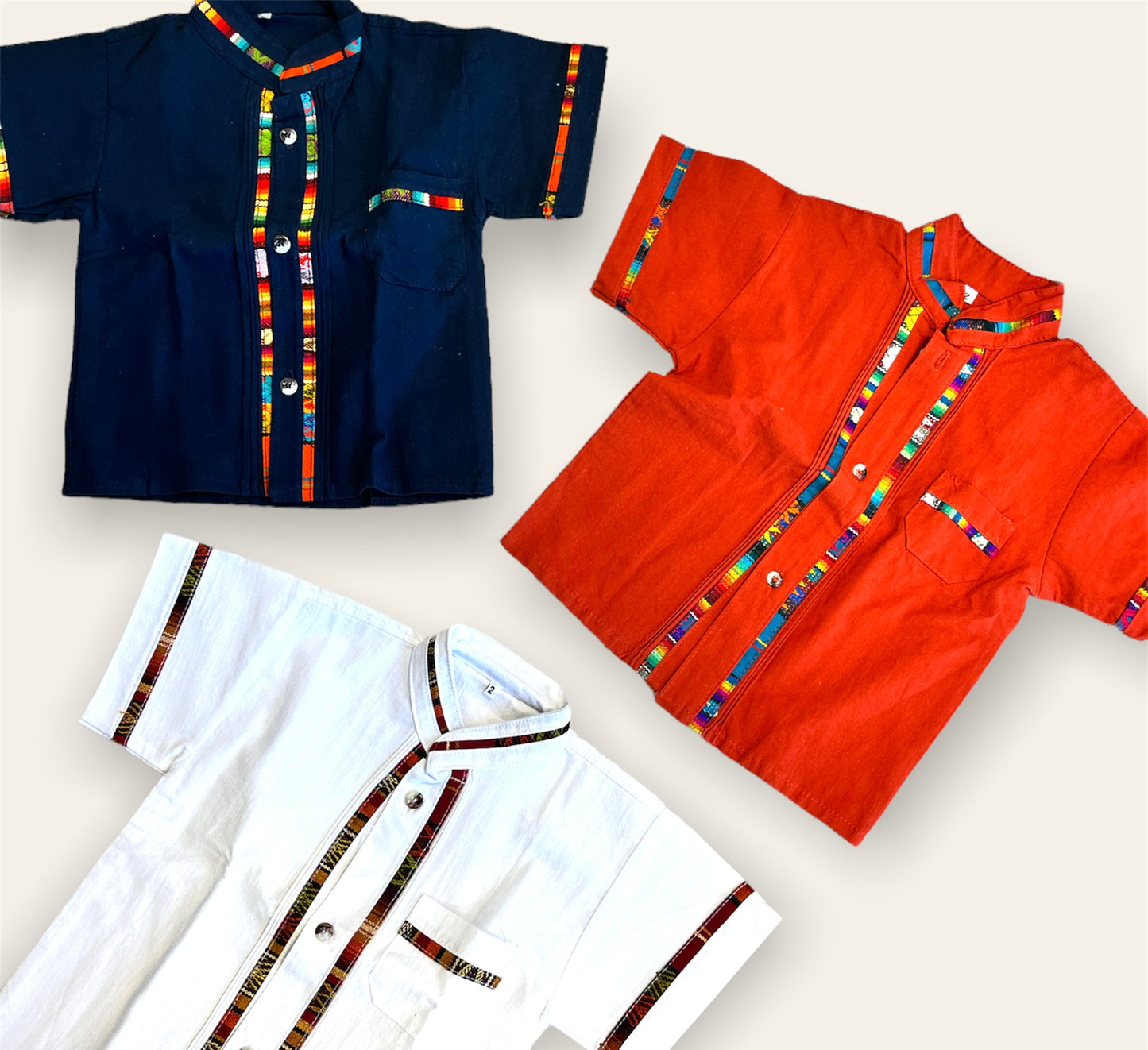 Guayabera Para Niño