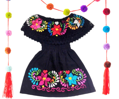 Little Girls Mexican Dress