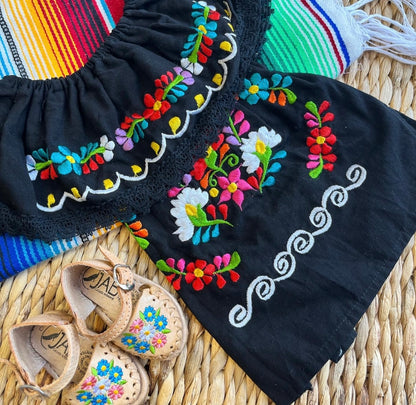 Little Girls Mexican Dress