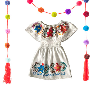 Little Girls Mexican Dress