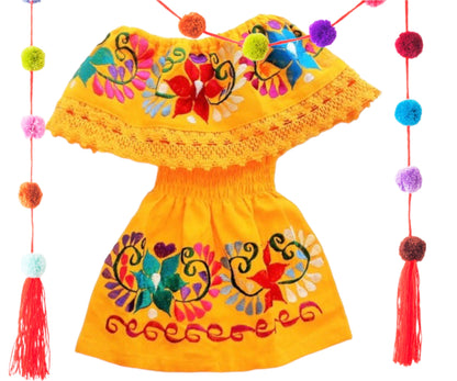 Little Girls Mexican Dress