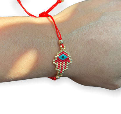 Pulsera roja de Protección