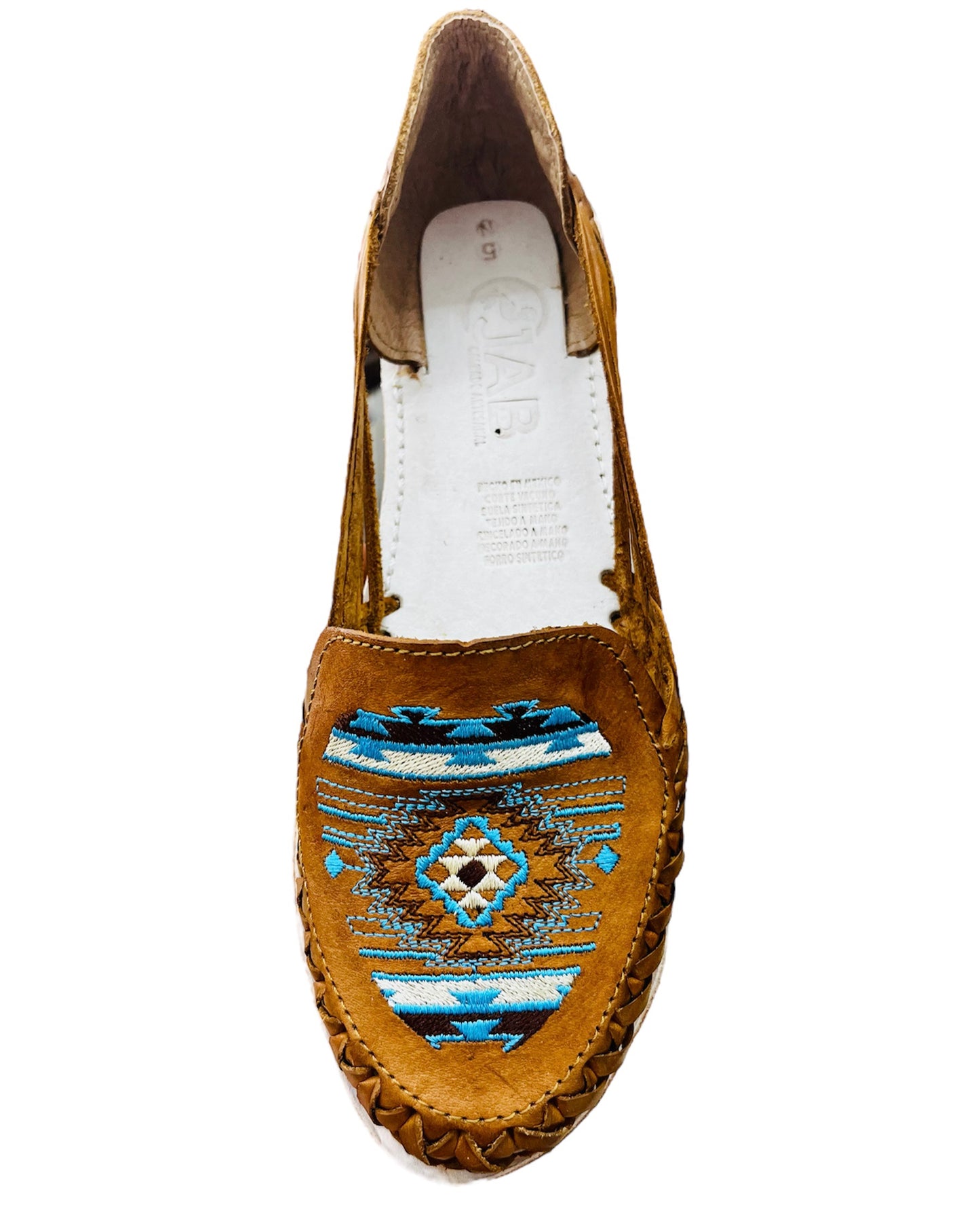 Slip on Aztec Mexican Sandals