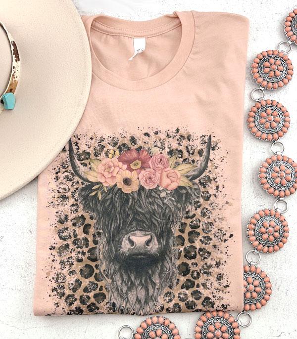 Highland Cow Vintage Tshirt