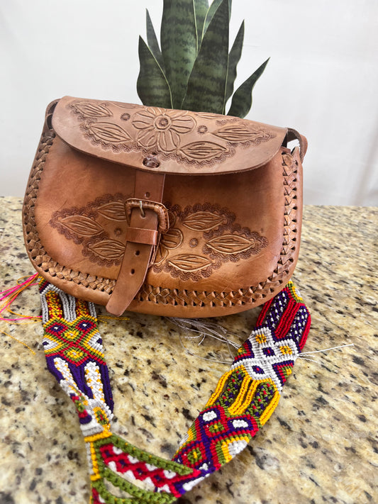 Oaxaca Crossbody Leather Bag