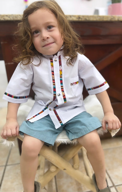 Guayabera Para Niño