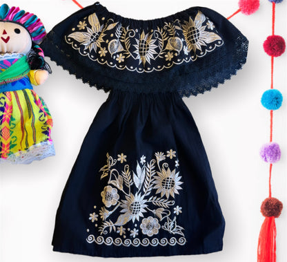 Vestido De Bebé Mexicano