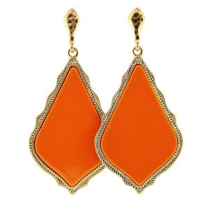 Teresa's Teardrop Enamel Earrings